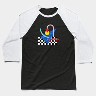 Memphis Pattern 27 / 80s Retro Baseball T-Shirt